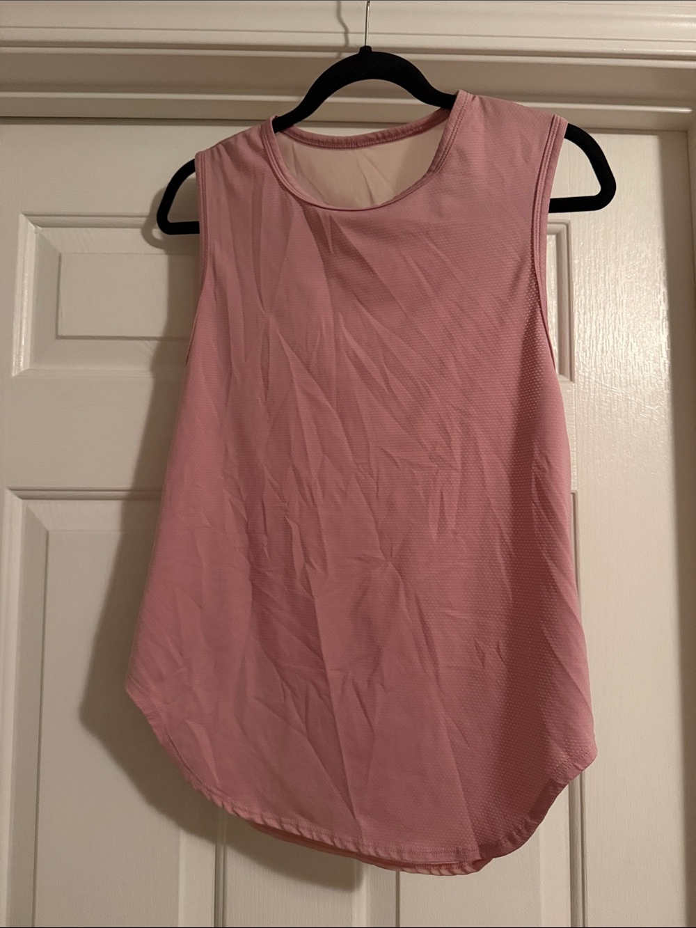 Pink Sleeveless Women’s Performance Tank Top